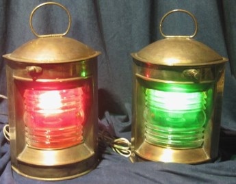 LAMPARAS BARCO BABOR ESTRIBOR 002